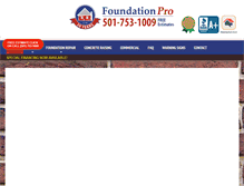 Tablet Screenshot of foundationproar.com